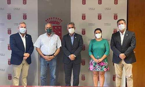 Imagen de Cabildo y Colegio Oficial de Farmacéuticos abordan nuevos espacios de cooperación en La Gomera